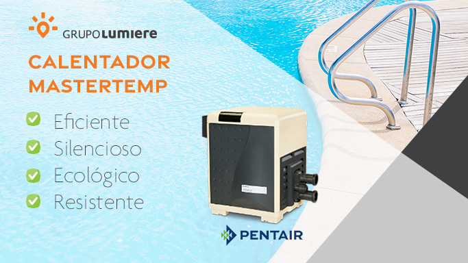 MasterTemp® Calentador para piscina y spa de alto rendimiento