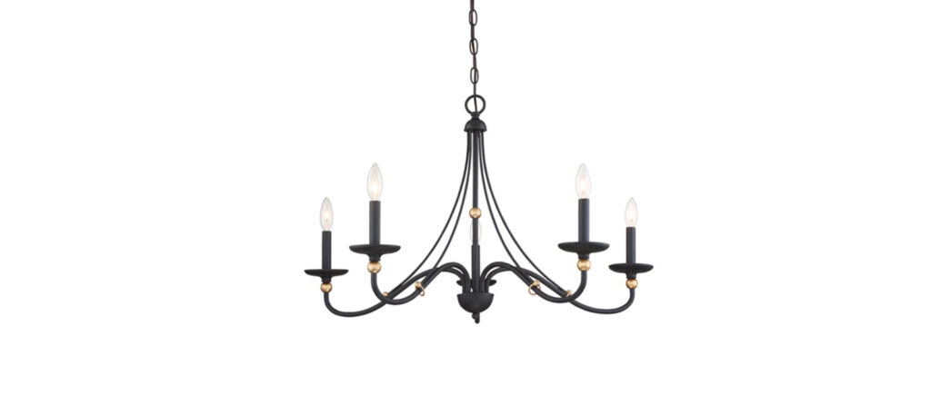 Westchester County – 5 Light – 25″ Candelabro